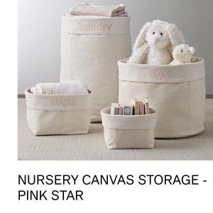 Restoration Hardware Baby hamper and toy bin